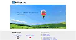 Desktop Screenshot of nidek.com